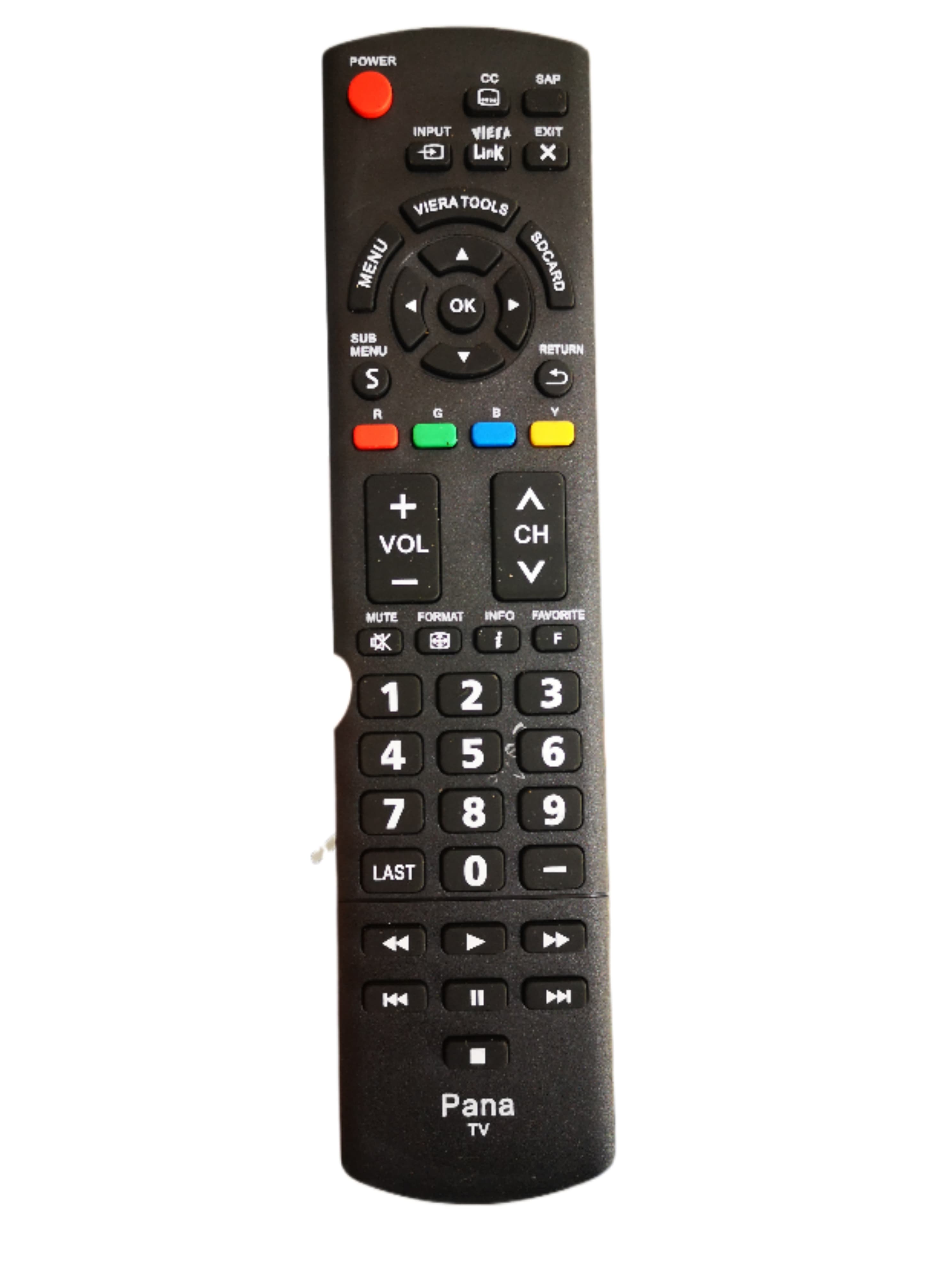 Control remoto Panasonic Led,Lcd y Plasma N2QAYB000485