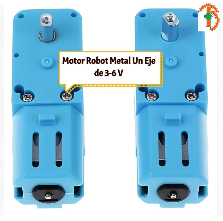 Motor Reductor Con Engranaje de Metal de un eje Color azul X003OWRD9X YXC045